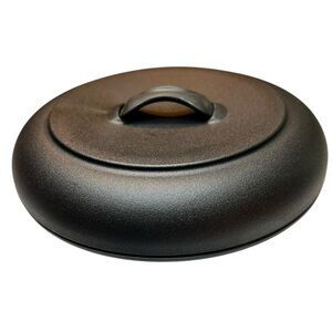 Dexas Microwavable Tortilla Warmer 8.5"x 8.5"x 2.5" - Black